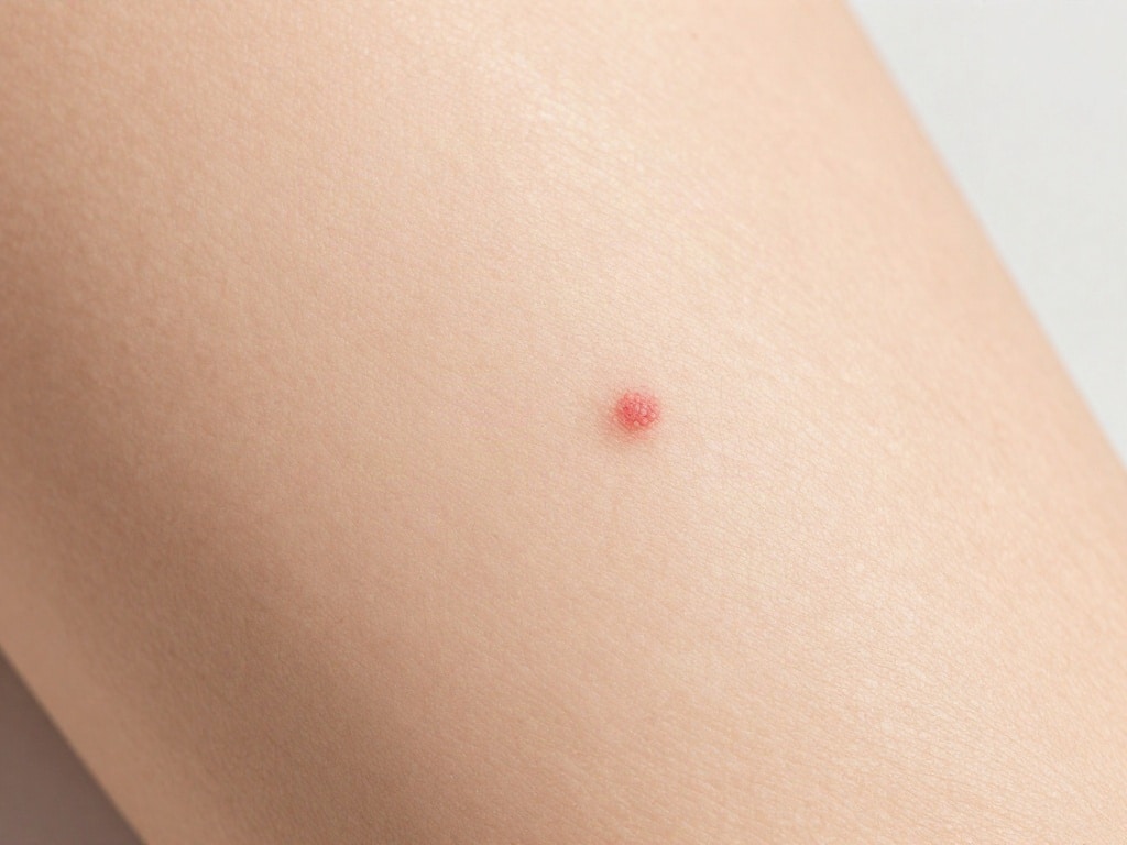 Blutpunkte nach Epilieren