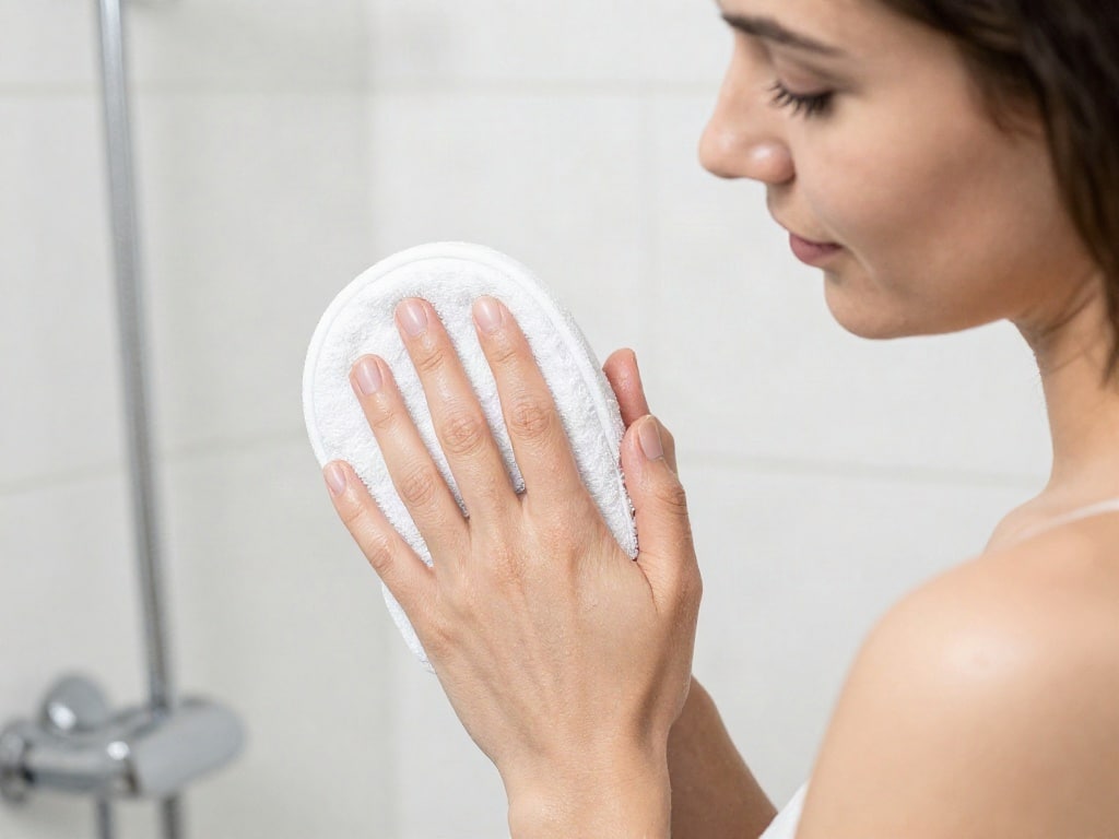 Peeling gegen eingewachsene Haare