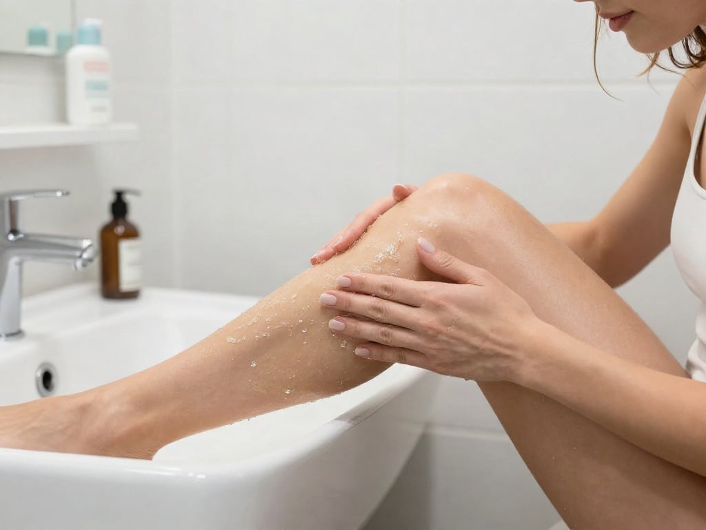 Peeling vor Epilieren