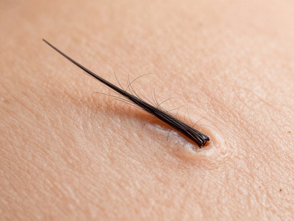 eingewachsene Haare Sugaring