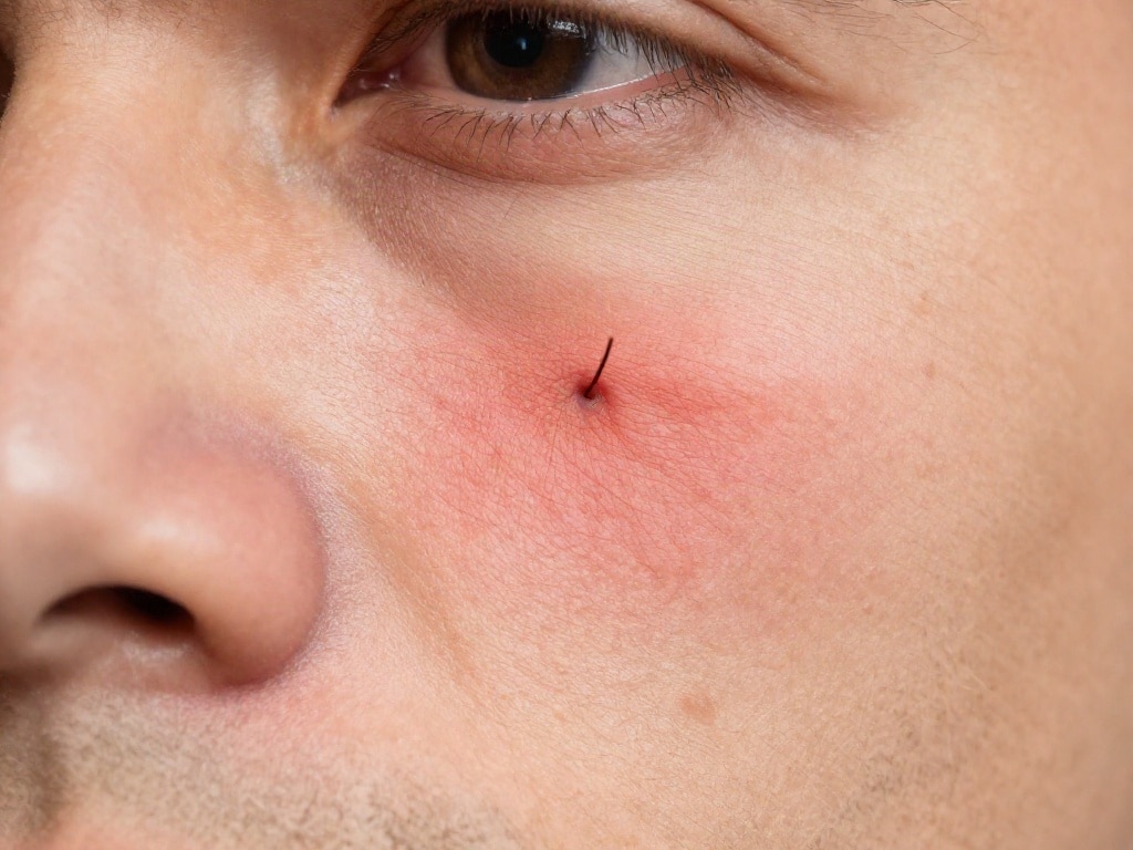 Rasierpickel behandeln